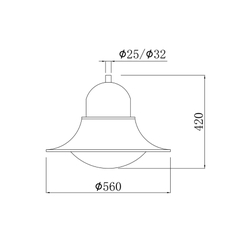 Cột đèn sân vườn SL-ROY40