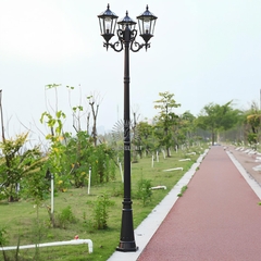 Cột đèn sân vườn năng lượng mặt trời SL-Temple MTR3