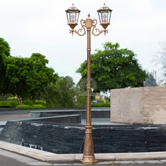 Cột đèn sân vườn năng lượng mặt trời SL-Temple MTR3