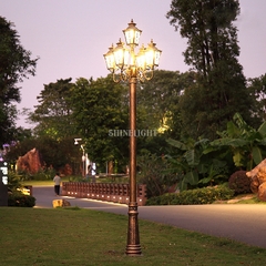 Cột đèn sân vườn tân cổ SL-Temple115