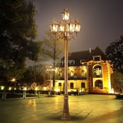 Cột đèn sân vườn tân cổ SL-Temple115