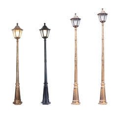 Cột đèn sân vườn tân cổ một bóng SLDC -1