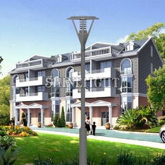 Cột đèn sân vườn hiện đại SLDSV02