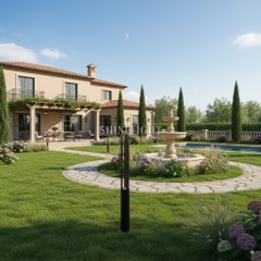 Cột đèn sân vườn SLHKF-4L