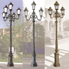 Các mẫu Cột Đèn Sân Vườn Tân Cổ Điển đẹp