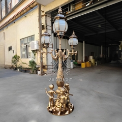 Cột đèn sân vườn tân cổ điển SLROL03/05