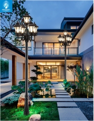 Cột đèn sân vườn tân cổ SL-TempleA5