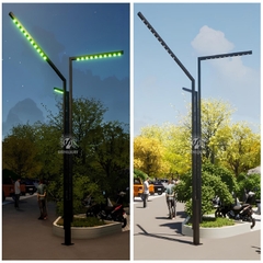 Cột đèn trang trí công viên SL-Future3L