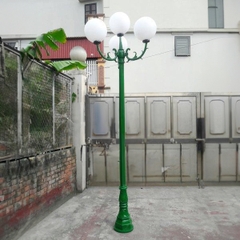 Cột Đèn Sân Vườn 4 Bóng