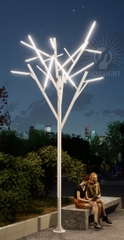 Cột đèn sân vườn trang trí SL-CACTUS