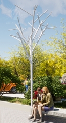 Cột đèn sân vườn trang trí SL-CACTUS