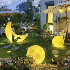 ĐÈN MẶT TRĂNG TRANG TRÍ SÂN VƯỜN NGOÀI TRỜI