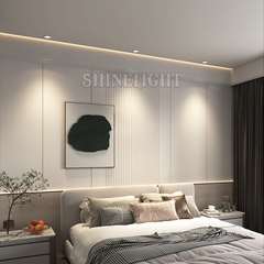Đèn led âm trần Spotlight SLCB75 chóa đen