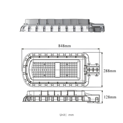 Đèn đường năng lượng mặt trời SL-KL120