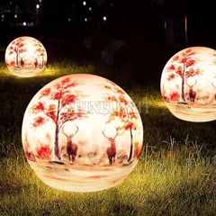 ĐÈN LED HÌNH QUẢ BÓNG SƠN PE