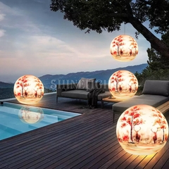 ĐÈN LED HÌNH QUẢ BÓNG SƠN PE