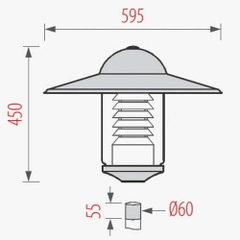 Đèn sân vườn Jupiter