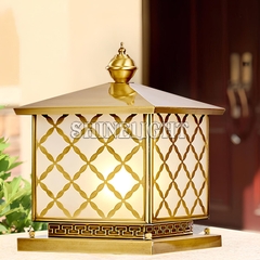 Đèn trụ cổng đồng SL5004