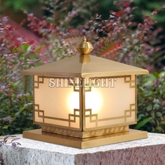 Đèn trụ cổng đồng SL5006