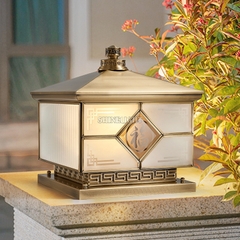 Đèn trụ cổng đồng SL5071