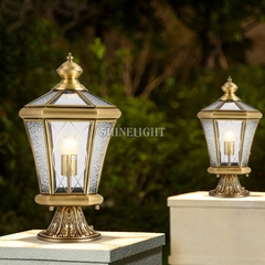 Đèn Trụ Cổng Đồng SL6153