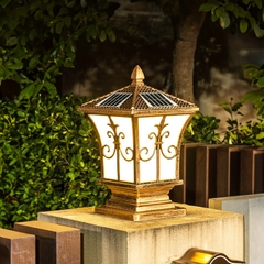Đèn trụ cổng năng lượng mặt trời ROL136 NL