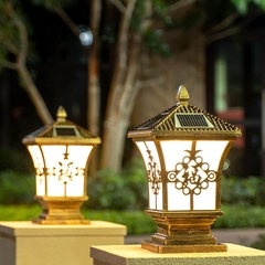 Đèn Trụ Cổng năng lượng mặt trời ROL137 NL