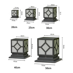 Đèn trụ cổng TC-009
