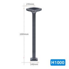 Đèn nấm sân vườn năng lượng mặt trời SL-SLRM02