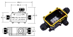Hộp nối chống nước SL686-3A