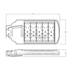 Đèn cao áp LED HALIMUS 6SMD 200W