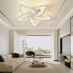 ĐÈN MÂM LED ỐP 5 CÁNH SEN XOÁY