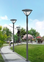 Đèn cột sân vườn SLROY4 LED