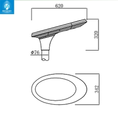 Đèn cột sân vườn SL-Open