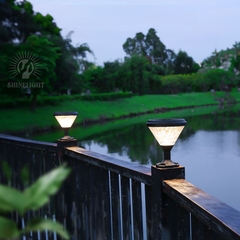 Đèn trụ cổng năng lượng mặt trời SL-TD0907