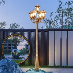 Cột đèn sân vườn tân cổ SL-TempleA5