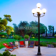 Cột đèn sân vườn tân cổ điển SLCH03-5