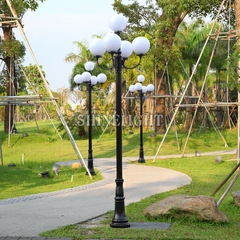 Cột đèn sân vườn tân cổ điển SLCH03-5