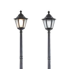 Cột đèn sân vườn tân cổ một bóng SLDC -1