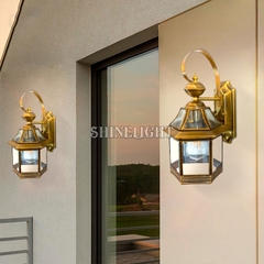 Đèn gắn tường đồng 1827
