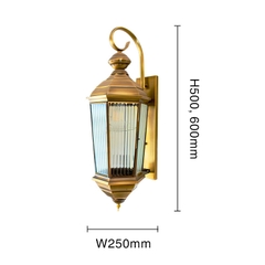 Đèn gắn tường bằng đồng 2260