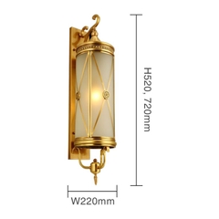 Đèn gắn tường bằng đồng SLDGT-2372