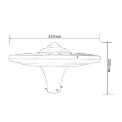 Cột đèn sân vườn SLDSVG10