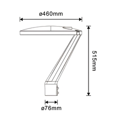 Cột đèn sân vườn SLDSVG36
