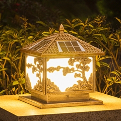 Đèn trụ cổng năng lượng mặt trời SLDTC01