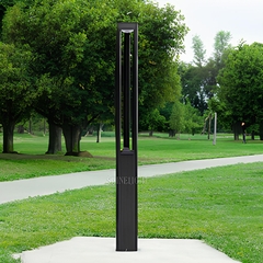 Cột đèn sân vườn đúc khối hiện đại SLHKS-3L125