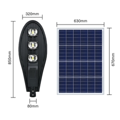 Đèn đường rời pin năng lượng mặt trời 150W