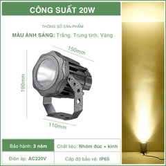 Đèn chiếu điểm cao cấp SLRCD01