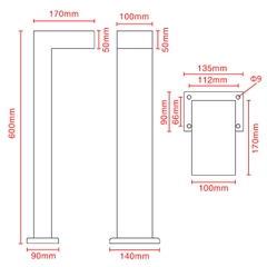 Đèn nấm sân vườn hiện đại SLSVQ26