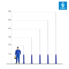Trụ đèn tháo ráp đa năng cao 3m [SL-TD03] - Đoạn 1m [3m/4m/5m/6m]